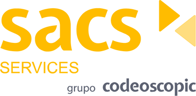 Logotipo SACS Services grupo Codeoscopic